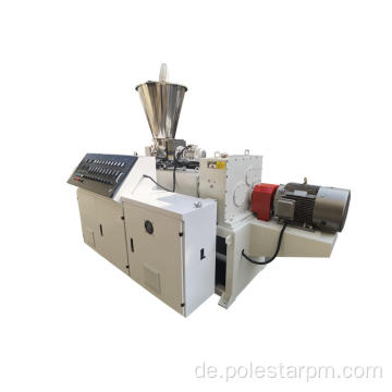 PVC -Rohr -Extrusionsmaschine Doppelschraube Extruder